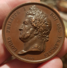 Médaille histoire louis d'occasion  Paris XVIII
