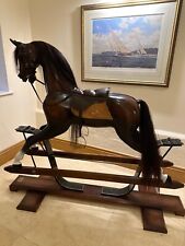 Rocking horse wooden for sale  WARWICK