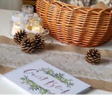 Rustic handmade hessian for sale  SWANLEY