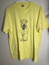 Usado, Camiseta masculina vintage Fruit Of The Loom tamanho XL amarela Lyco 90S ponto único Come & Go comprar usado  Enviando para Brazil