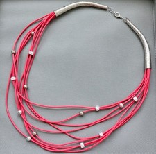 Modeschmuck halskette kautschu gebraucht kaufen  Wiltingen