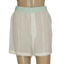 Bicicleta Boxer Free People Intimately Sleep Talk Curta Semitransparente Branca Nova Pequena P comprar usado  Enviando para Brazil