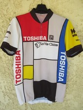 Maillot cycliste toshiba d'occasion  Nîmes