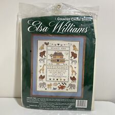 Kit de ponto cruz contado Elsa Williams dois por dois Noahs Ark EUA amostrador ABERTO comprar usado  Enviando para Brazil