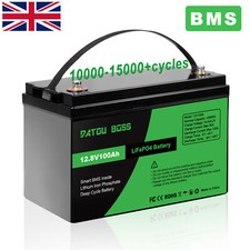 12v 100ah lifepo4 for sale  BIRMINGHAM