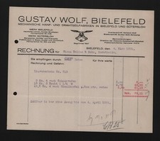 Bielefeld rechnung 1931 gebraucht kaufen  Leipzig