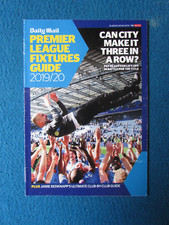 Premier league fixtures for sale  DAWLISH
