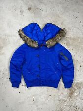 Vintage Y2K Polo Ralph Lauren N2B Typ Puchowa kurtka bomberka Ulotki Bufor na sprzedaż  PL