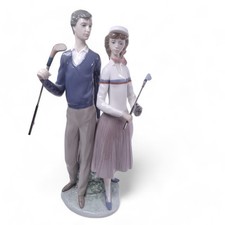 Lladro golfers man for sale  WINSFORD