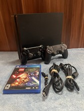 Usado, Sony PlayStation 4 Slim PS4 CUH-2215B 500 GB com 2 controles e jogo - Testado comprar usado Usado, Sony PlayStation 4 Slim PS4 CUH-2215B 500 GB com 2 controles e jogo - Testado comprar usado  Enviando para Brazil