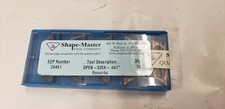 Inserção de retrabalho 10 peças Shape Master DPEB-325X-.047"  comprar usado  Enviando para Brazil