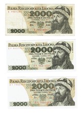 Polen banknoten 2000 gebraucht kaufen  Vreden