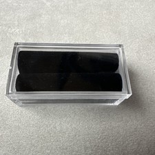PEDRA PRECIOSA/Diamante Display/Armazenamento 12 Caixas de Acrílico Transparente com Inserções Pretas, usado comprar usado  Enviando para Brazil