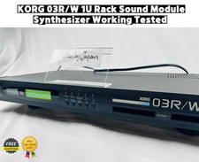Módulo de sonido en rack KORG 03R/W 1U sintetizador funcionando probado segunda mano  Embacar hacia Mexico