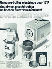 1968 moulinex advertising d'occasion  Expédié en Belgium