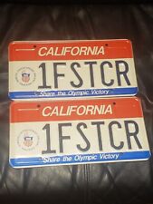 Pair california license for sale  Augusta