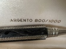 Penna sfera argento usato  Roma