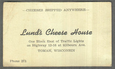 Lund cheese house for sale  Hartford