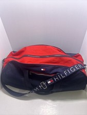 BOLSA DE VIAGEM VINTAGE ANOS 90 TOMMY Hilfiger azul marinho vermelha comprar usado  Enviando para Brazil
