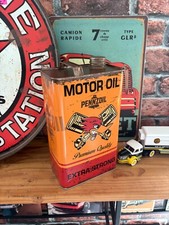 Bidon vintage pennzoil d'occasion  Beaugency