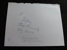 Heinz reinke signed gebraucht kaufen  Neuruppin
