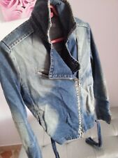 Giubbotto jeans fornarina usato  Gangi