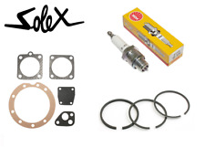 Usado, SOLEX 3300 3800 5000 DICHTUNG + ZÜNDKERZE NGK B4H KOLBENRINGE MOTORRAD VINTAGE comprar usado  Enviando para Brazil