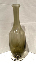 DECANTADOR DE CRISTAL VERDE VINTAGE?  ORIGEM. S. VE. ADESIVO M. ITÁLIA 11,5 ALTURA MCM comprar usado  Enviando para Brazil