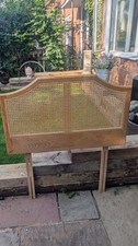 Rattan headboard john for sale  BASINGSTOKE