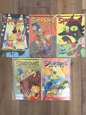 Simpsons comics 9 for sale  LONDON