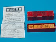 Vintage bakelite poker for sale  BRIGHOUSE