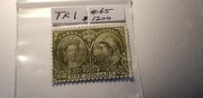 Canadá Scott #65 1897 Jubileu de Diamante $5 selo cinco dólares extremamente raro. comprar usado  Enviando para Brazil