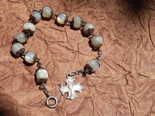 Bracelet nacre argent d'occasion  Aubenas