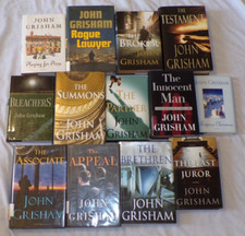 Lot 13 John Grisham Books HB LP 1st Editions Associate Last Juror Summons Lawyer comprar usado  Enviando para Brazil