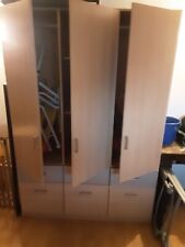 Kleiderschrank türig beige gebraucht kaufen  Leinburg