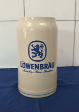 Boccale birra lowenbrau usato  Roma