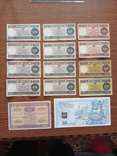 Używany, Zestaw Bonów Towarowych + Cegiełka Króla Kazimierza Wielkiego w Bydgoszczy na sprzedaż  PL