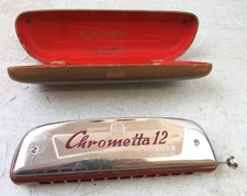 Vintage hohner chrometta for sale  SHEFFIELD