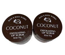 2x Conjunto de Esfoliante Labial Bath & Body Works Coconut Novo Selado comprar usado  Enviando para Brazil