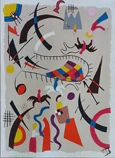 Toile expressionniste titre d'occasion  Châtillon-sur-Chalaronne