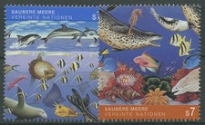 UNO Wien 1992 Umweltschutz Saubere Meere Fische 127/28 postfrisch comprar usado  Enviando para Brazil