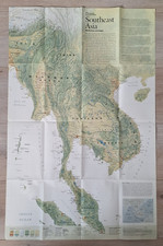 National Geographic Map of Southeast Asia. (July, 2009). na sprzedaż  PL