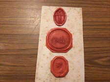 Wax seal impressions for sale  STOWMARKET