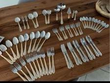 Besteck set gold gebraucht kaufen  Brühl