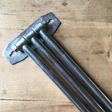 Barra de toalheiro de latão cromado antiga Art Deco recuperada década de 1940’s comprar usado Barra de toalheiro de latão cromado antiga Art Deco recuperada década de 1940’s comprar usado  Enviando para Brazil