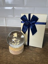 Laser engraved crystal for sale  WILLENHALL
