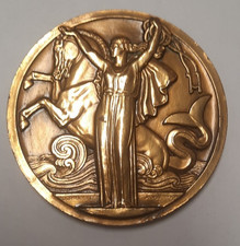 Medaille bronze normandie d'occasion  Aire-sur-la-Lys