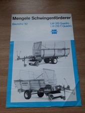 Mengele schwingenförderer 310 gebraucht kaufen  Dornhan