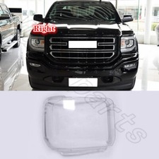 Tampa da lente do farol dianteiro direito + cola selante para GMC Sierra 1500 2014-2018 comprar usado  Enviando para Brazil