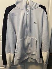 Męska bluza z kapturem Lacoste Colorblock Polar Pełny zamek błyskawiczny Rozmiar XL Nowa bez metek na sprzedaż  Wysyłka do Poland
